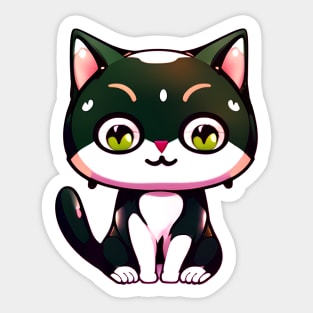 A CUTE KAWAI Kitty Sticker